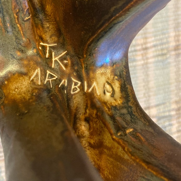 Taisto Kaasinen Pottery For Arabia Bull Moose Large Mid Century Finland - Picture 9 of 14